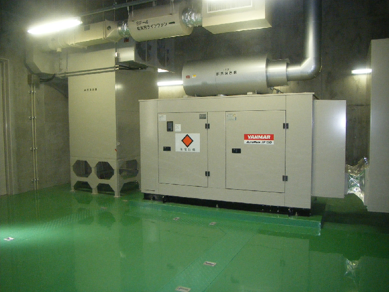 笠岡市西の浜雨水ポンプ場電気設備工事