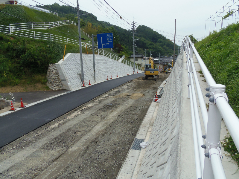 真庭市市営住宅内舗装新設工事